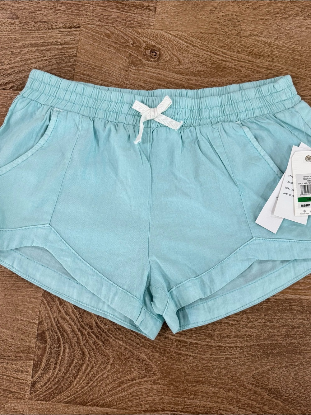 Billabong Light Aqua Girls Shorts
